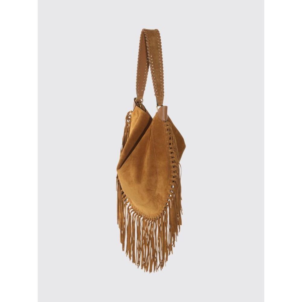 Isabel Marant Women Isabel Marant Suede Shoulder Bag With Fringes - Picture 2 of 3